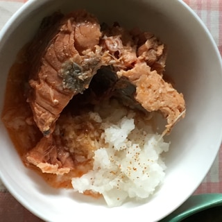 鮭缶と大根おろしの小鉢